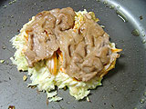 ぶたキムチモダンやき